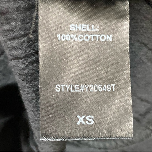 Tuckernuck Pomander Place Black Dress/Coverup-Cotton-Beaded V-Neck-Womens XS-NEW - Picture 8 of 12